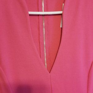 NWT Macy's Hot Pink Dress 2X